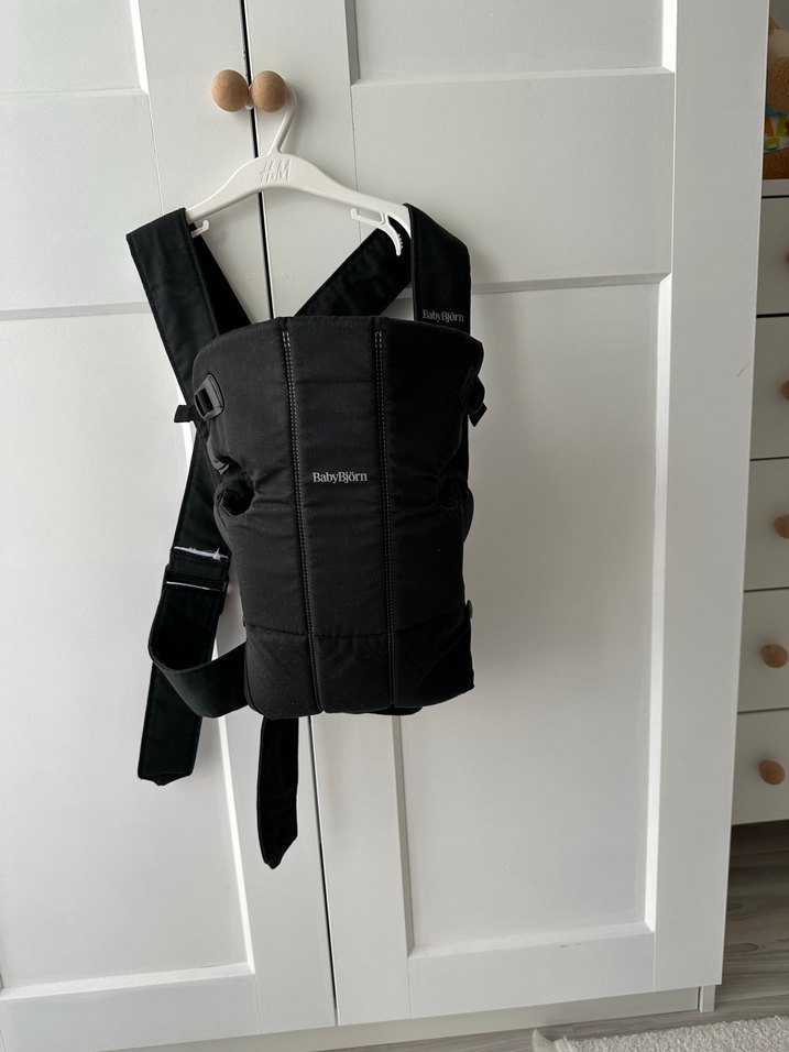 Siyah BabyBjörn Kanguru - Görsel 2