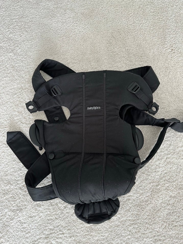 Siyah BabyBjörn Kanguru - Görsel 3