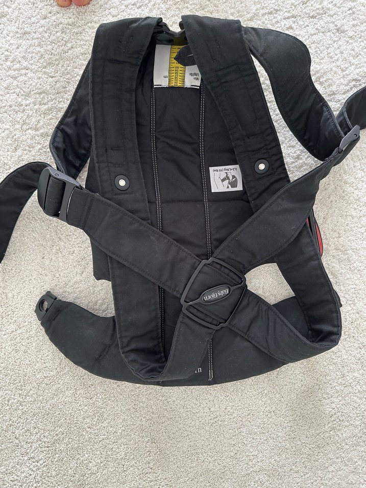 Siyah BabyBjörn Kanguru - Görsel 5