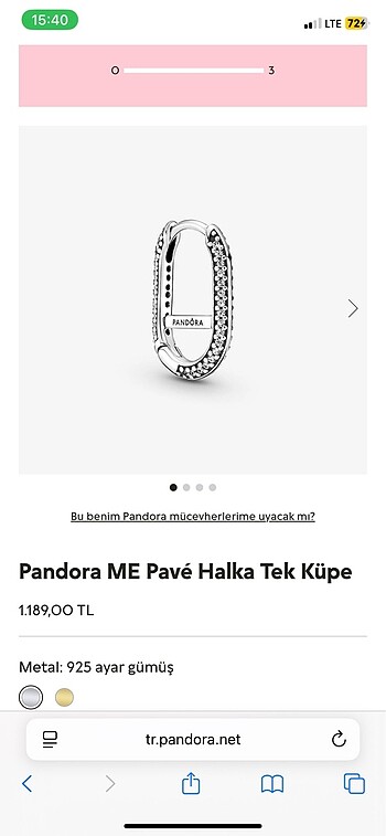 Pandora Küpe