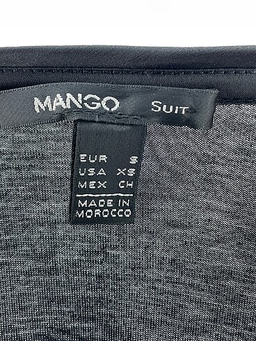 s Beden siyah Renk Mango Bluz %70 İndirimli.