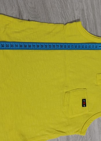 Sarı Erkek Çocuk Atlet - Görsel 4