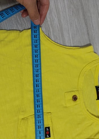 Sarı Erkek Çocuk Atlet - Görsel 5