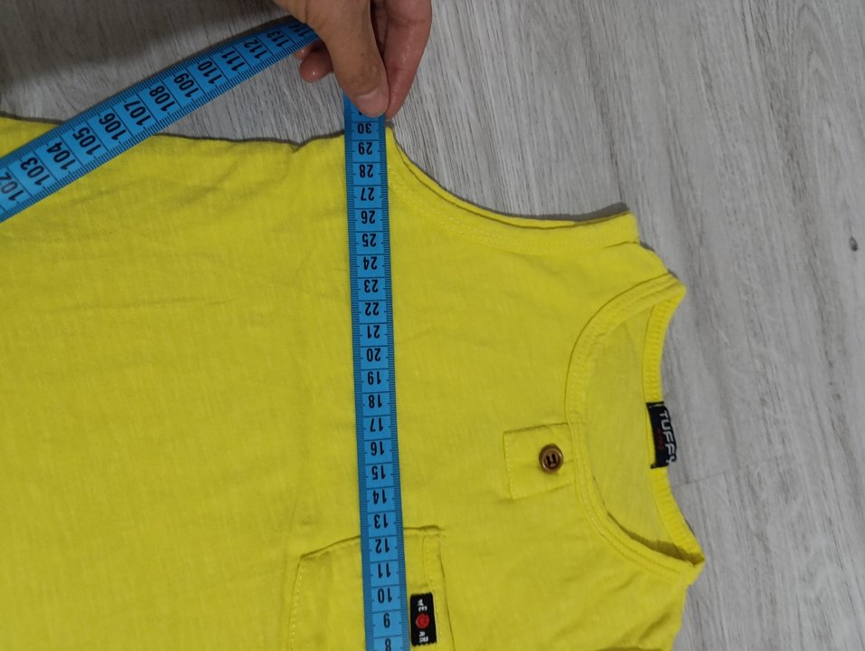 Sarı Erkek Çocuk Atlet - Görsel 5