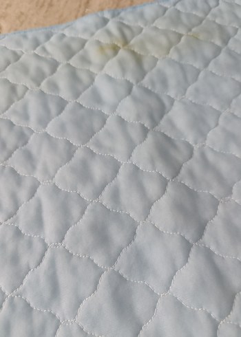 Pastel Mavi Düz Yatak Örtüsü - Görsel 6