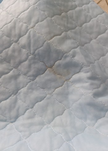 Pastel Mavi Düz Yatak Örtüsü - Görsel 2