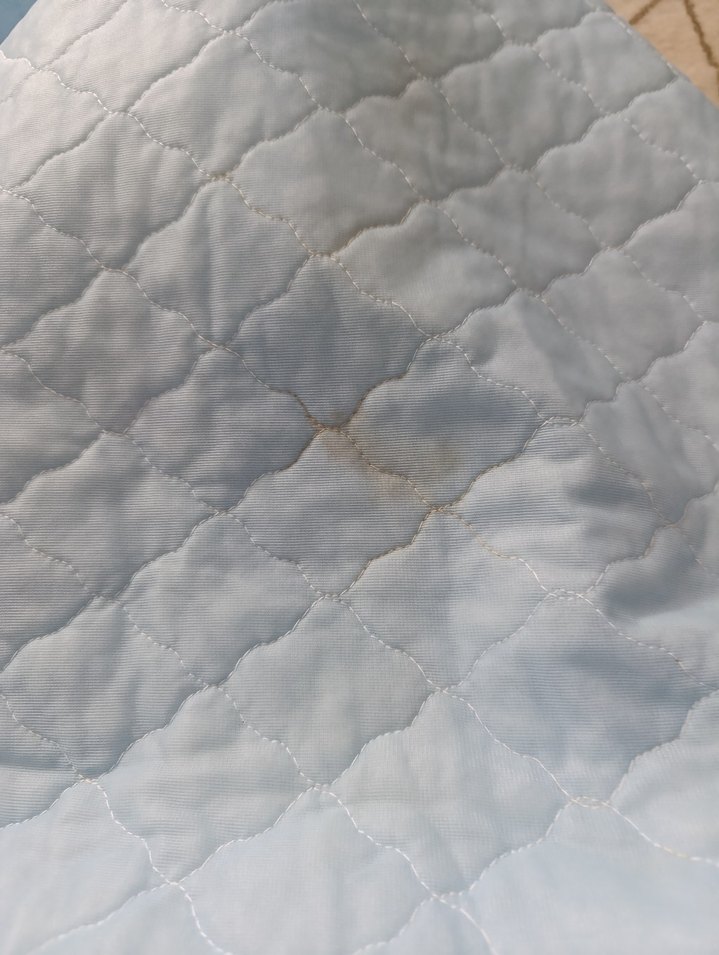 Pastel Mavi Düz Yatak Örtüsü - Görsel 2