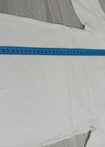 Beyaz Çocuk İçlik Uzun Kollu - Görsel 4