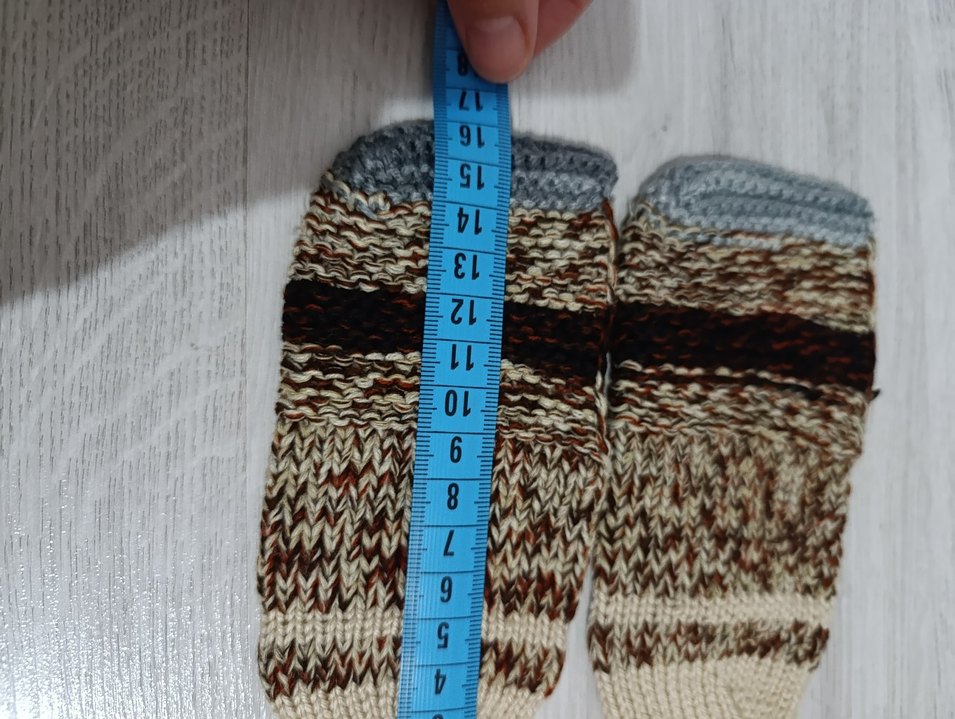 Erkek Örgü Kahverengi Ev Botu - Görsel 3