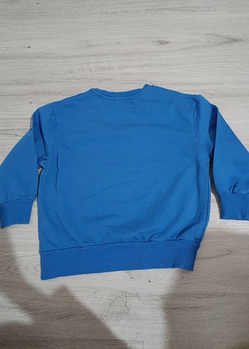 Mavi Baskılı Erkek Çocuk Sweatshirt - Görsel 5