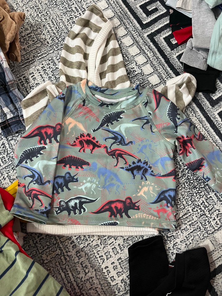 Erkek çocuk  Siyah Pamuklu Uzun Kollu Sweatshirt - Görsel 2