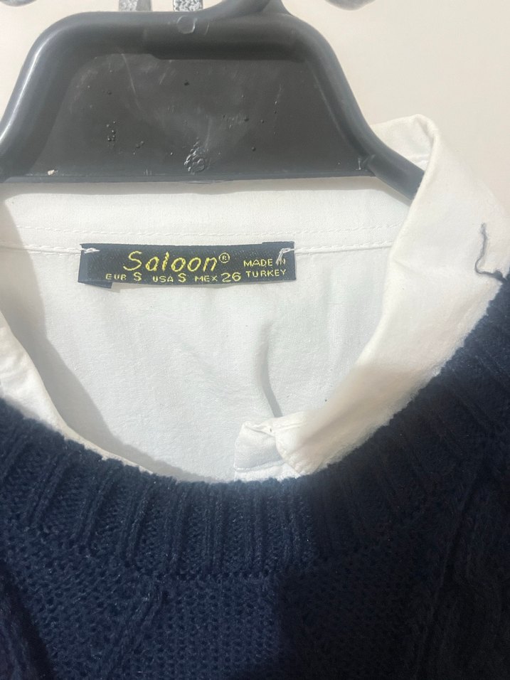 Kadın Örgü Yelek Yüksek Yakalı - Görsel 4