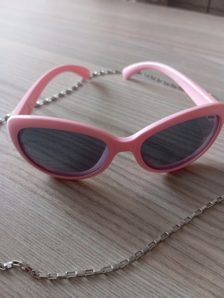 Gri Zincir Detaylı Pembe Kadın El Zinciri - Görsel 3