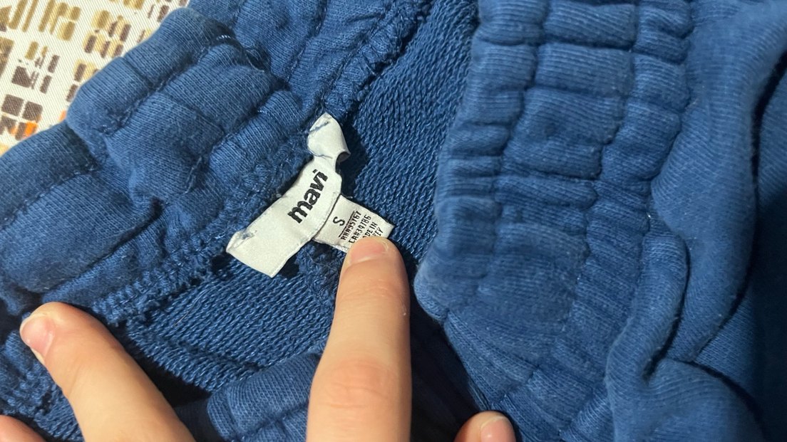 Mavi Baskılı kadın Eşofman Altı - Görsel 3