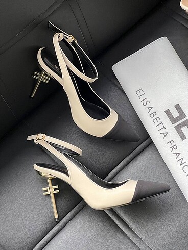36 Beden beyaz Renk Elisabetta Franchi Stiletto