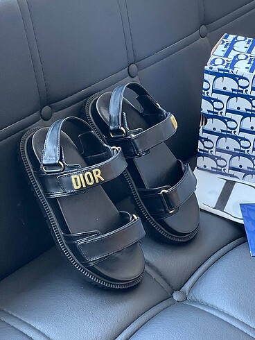 37 Beden siyah Renk Dior Sandalet