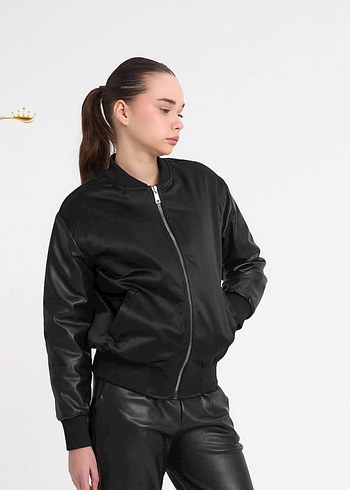 Prada Prada Siyah Kadın Bomber Ceket
