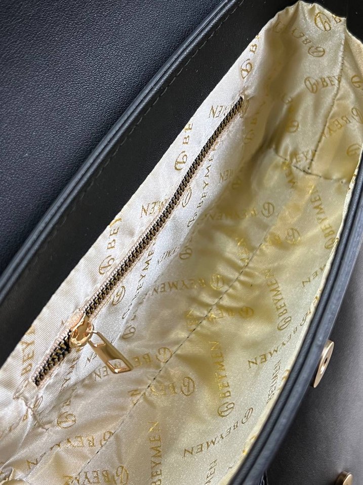 Beymen Siyah Deri Kadın Çanta - Görsel 5