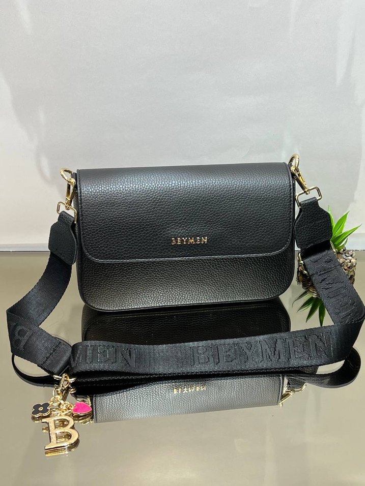 Beymen Siyah Deri Kadın Çanta - Görsel 3