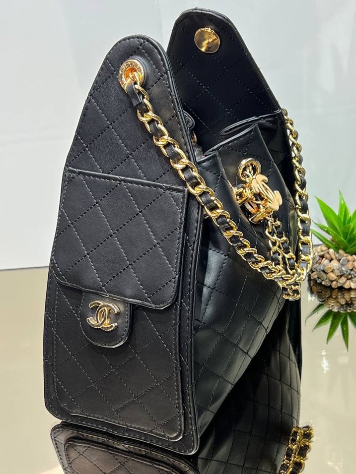 Chanel Zincir Detaylı Kadın Çanta - Görsel 3