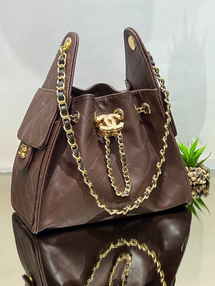 Chanel Zincir Detaylı Kadın Çanta - Görsel 5