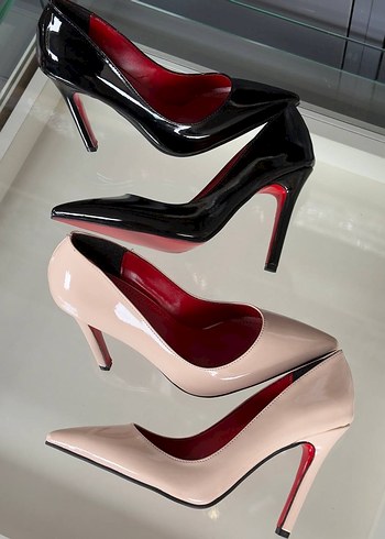 Christian Louboutin Rugan Stiletto - Görsel 11