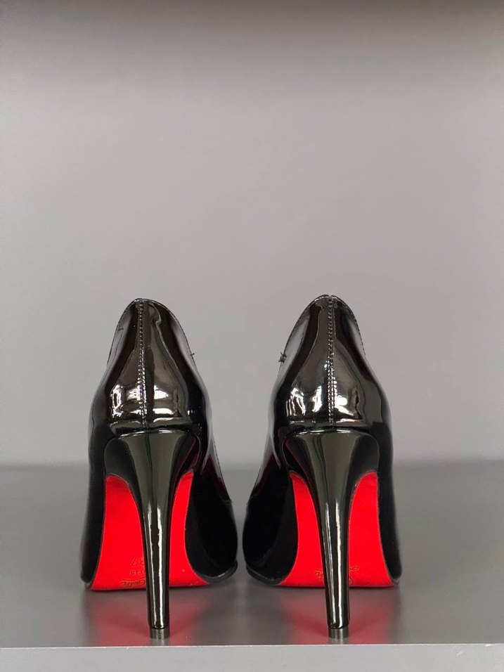 Christian Louboutin Rugan Stiletto - Görsel 3