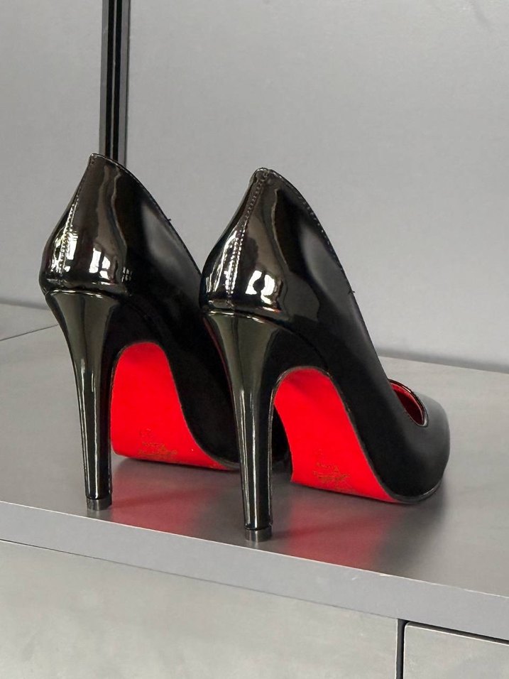 Christian Louboutin Rugan Stiletto - Görsel 2