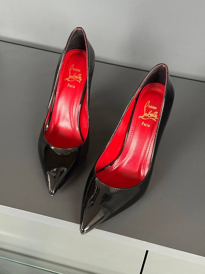 Christian Louboutin Rugan Stiletto - Görsel 4