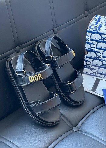 40 Beden siyah Renk Christian Dior Sandalet