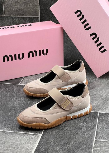 38 Beden camel Renk Miu Miu Sneaker
