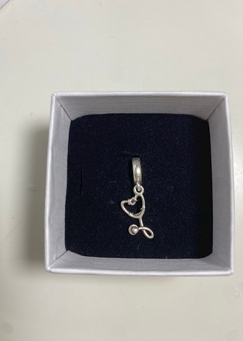 diğer Beden Pandora Kalp Stetoskop Sallantılı Charm