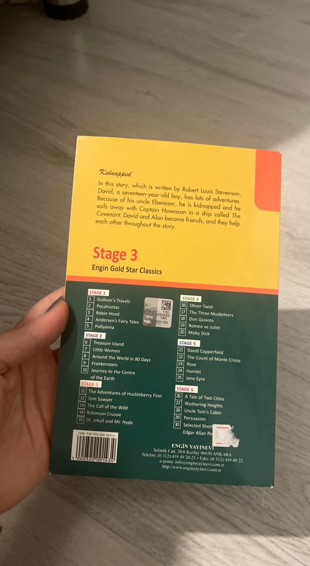 Kidnapped Stage 3 - Robert Louis Stevenson - Görsel 2