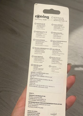 rOtring Renkli 4'lü HB Kurşun Kalem Seti - Görsel 2