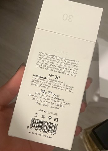 Uso Paris N°30 Kadın Parfümü 30 ml - Görsel 4