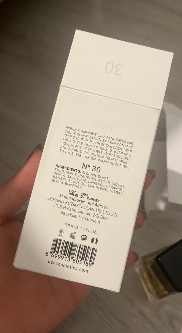 Uso Paris N°30 Kadın Parfümü 30 ml - Görsel 4