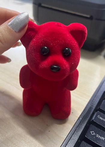 Küçük Kırmızı Ayıcık sert sünger - Görsel 2