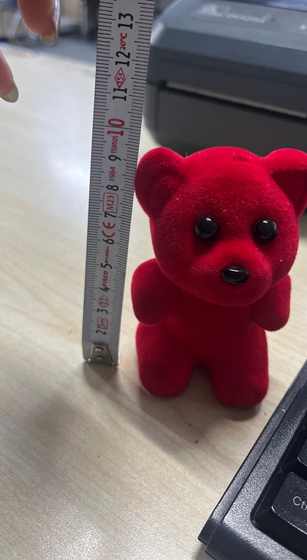 Küçük Kırmızı Ayıcık sert sünger - Görsel 3