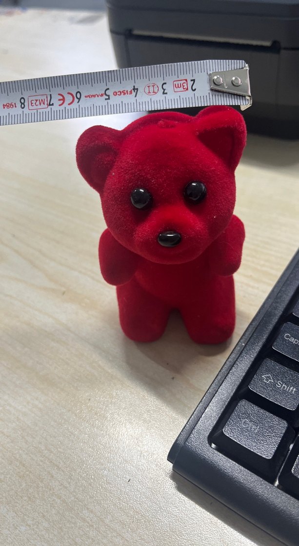 Küçük Kırmızı Ayıcık sert sünger - Görsel 4