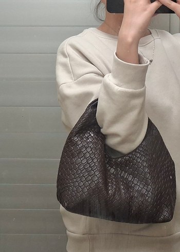 Kahverengi vintage  Kadın Çanta - Görsel 2