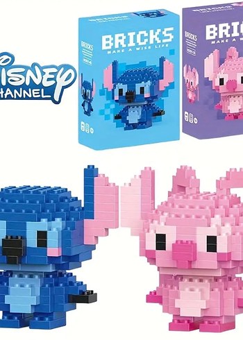 Beden Renk stitch ve angel lego figürleri
