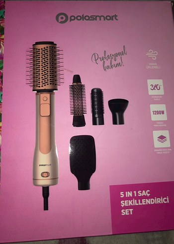 Polosmart 5in1 Saç Şekillendirici Set