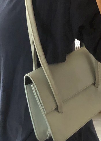 Diğer Bebek mavisi Deri Kadın Çanta