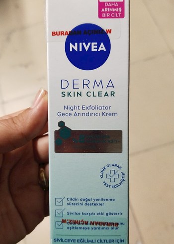 NIVEA Gece Arındırıcı Krem - Sivilce Karşıtı