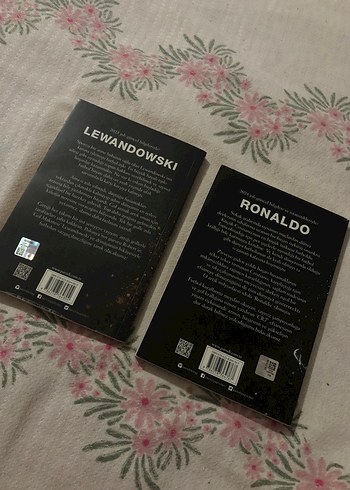  Ronaldo ve Lewandowski Spor Kitapları