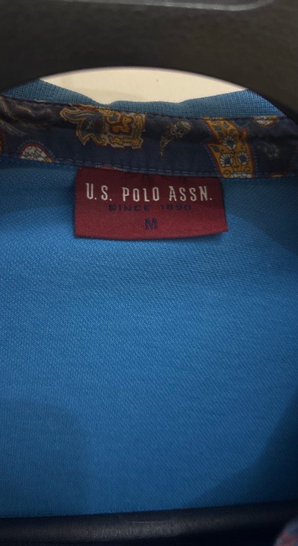 U.S. Polo Assn. Mavi Kadın Polo Tişört - Görsel 3