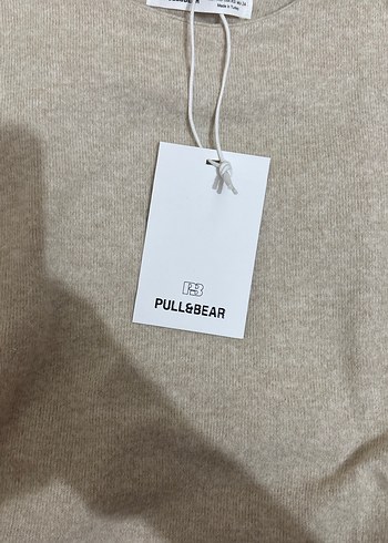 Bej soft touch yan büzgülü Tişört - Görsel 2