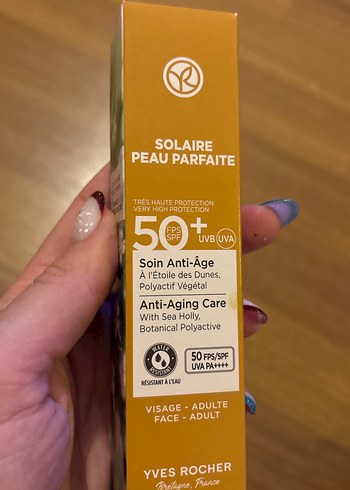Yves Rocher Solaire Anti-Aging Yüz Kremi SPF 50 - Görsel 5