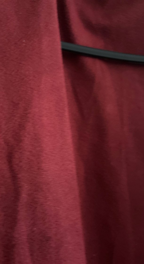 Bordo Midi Bohem Salaş Kadın Elbise - Görsel 5