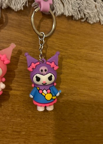 Renkli Püsküllü Bohem Kadın Anahtarlık - Görsel 6